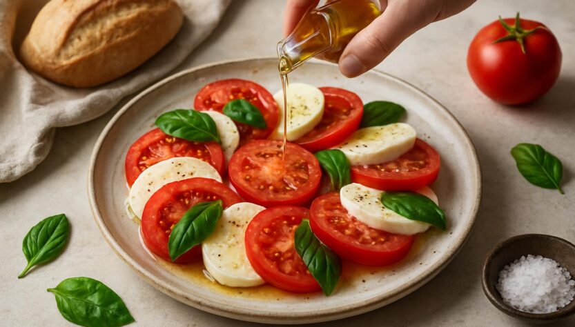 Szybkie przepisy z mozzarellą i pomidorami